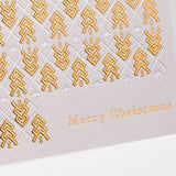 Christmas Cards Gold (Pack of 4)